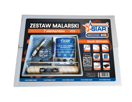 paint roller frame masking tape and film and paint brush & 3 roller tray inserts