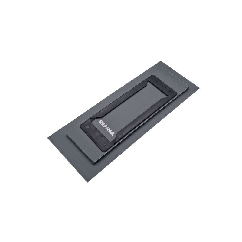 Refina Plaziflex 1.5mm flexible grey plastic finishing blade