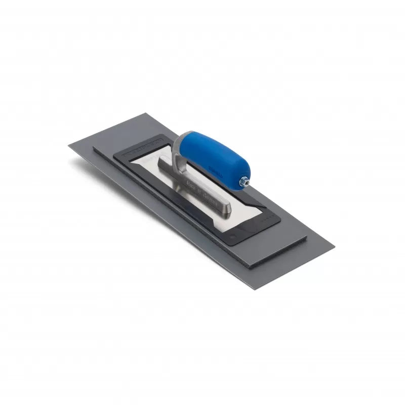 Grey Plaziflex 1.5mm Flexiback plastic plastering trowel