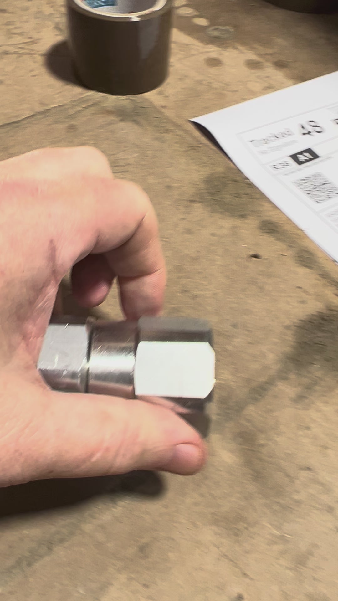 25mm camlock swivel connector for plaster and render spraying