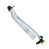 PFT DN25 spray gun fitted to plastering machine hose ready for rendering work