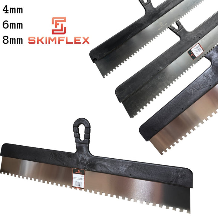 Skimflex Stainless Steel Serrated Spatula 600mm