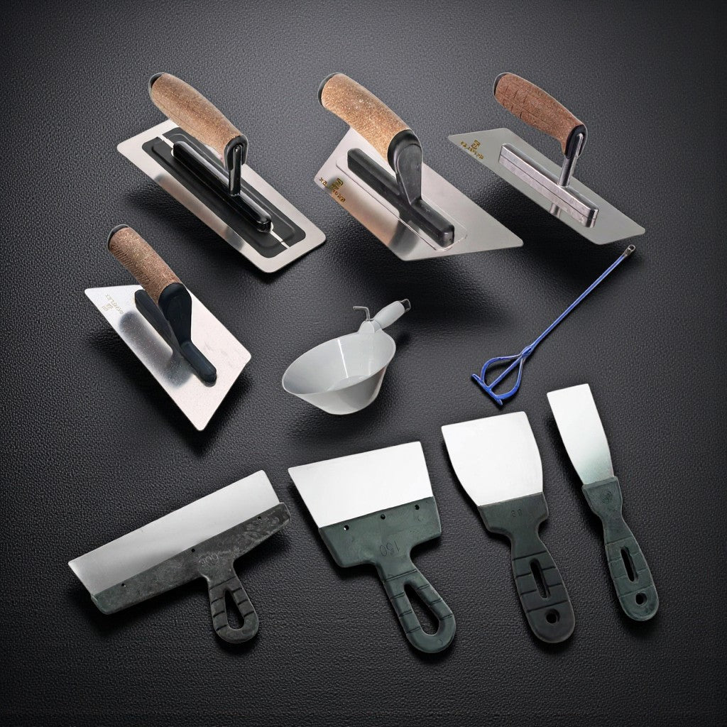 Venetian Plastering Tools Kit – Microcement Polishing Trowel Set